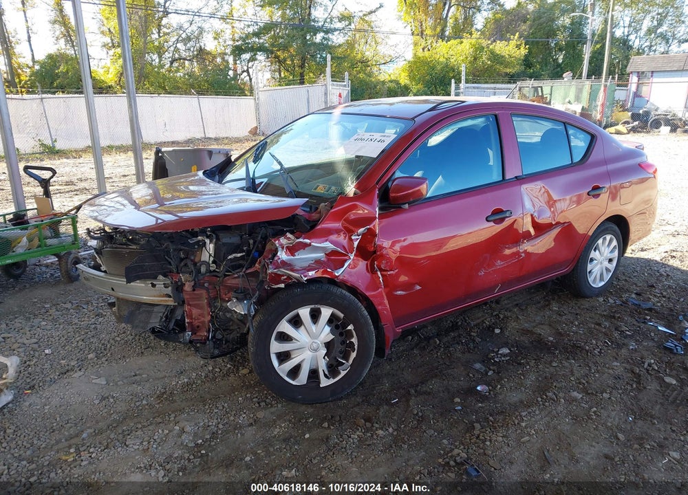 2018 NISSAN VERSA 1.6 S+ VIN: 3N1CN7APXJL842922