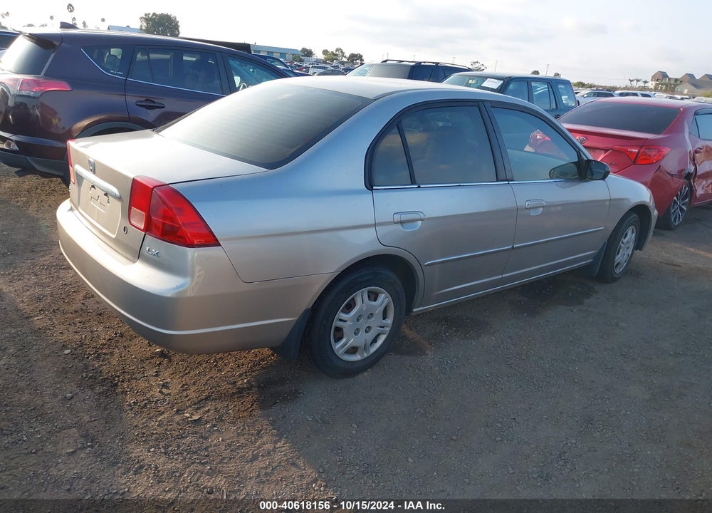 2002 HONDA CIVIC LX VIN: 2HGES16522H559428