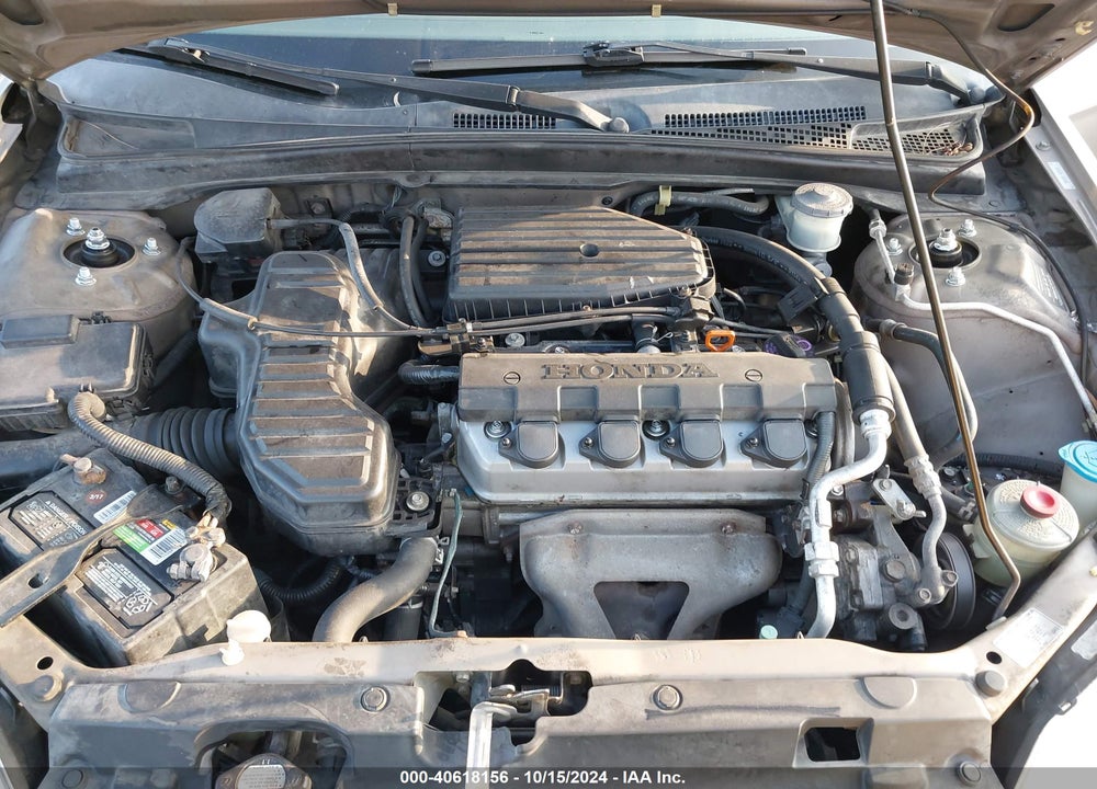 2002 HONDA CIVIC LX VIN: 2HGES16522H559428