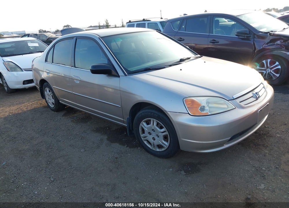 2002 HONDA CIVIC LX VIN: 2HGES16522H559428