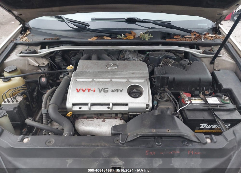 2003 LEXUS ES 300 VIN: JTHBF30G336007935