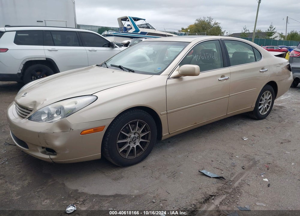 2003 LEXUS ES 300 VIN: JTHBF30G336007935