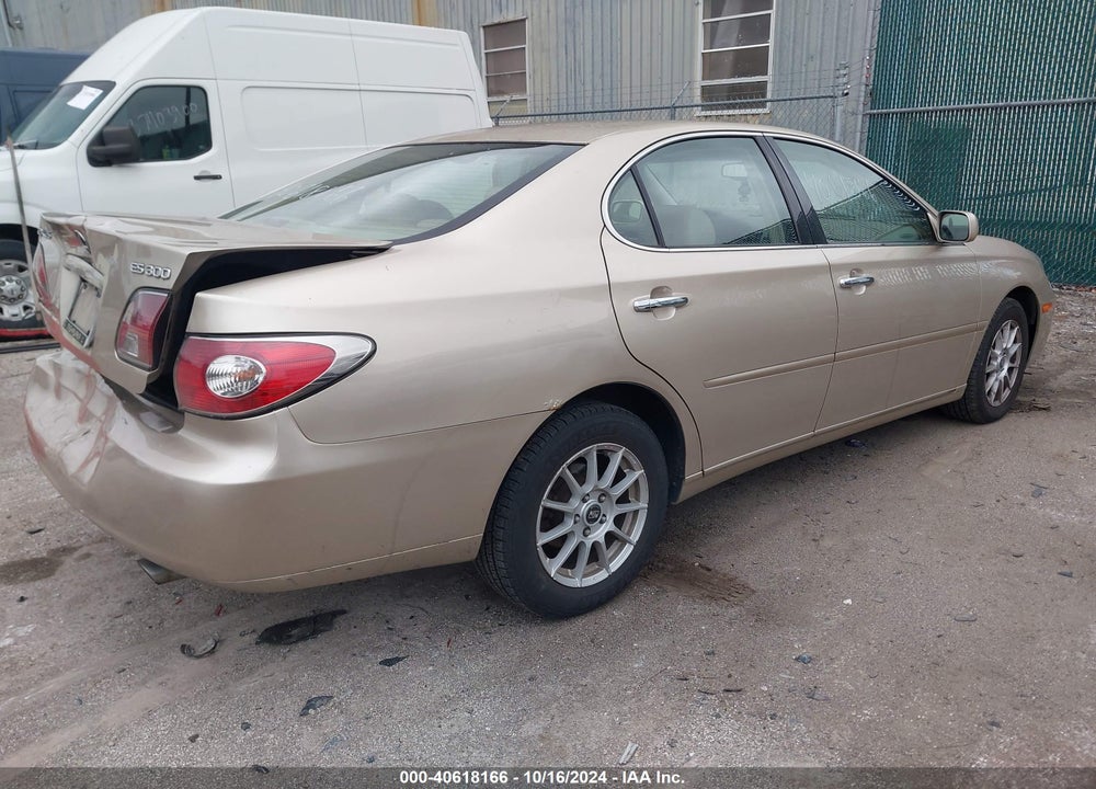 2003 LEXUS ES 300 VIN: JTHBF30G336007935