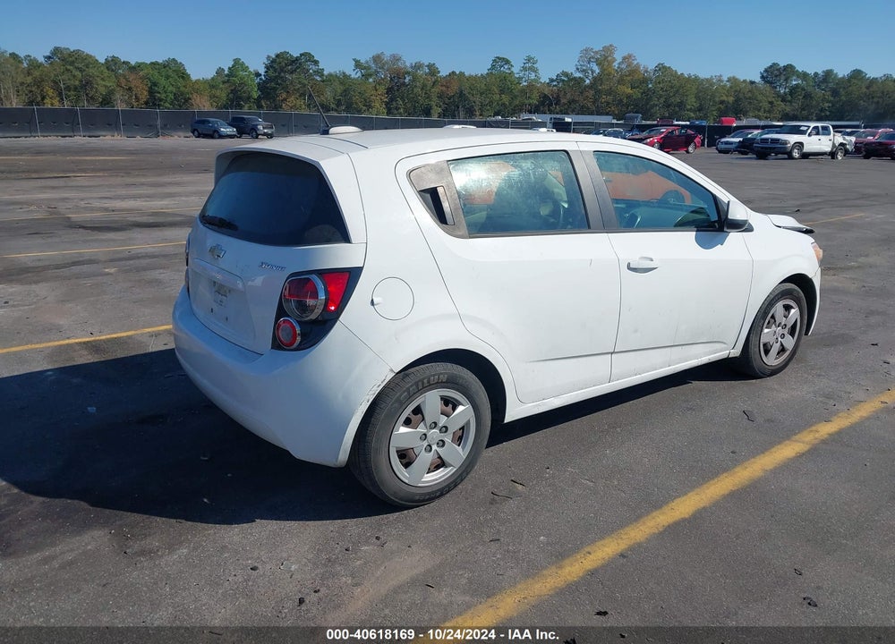 2016 CHEVROLET SONIC LS AUTO VIN: 1G1JA6SH4G4171448