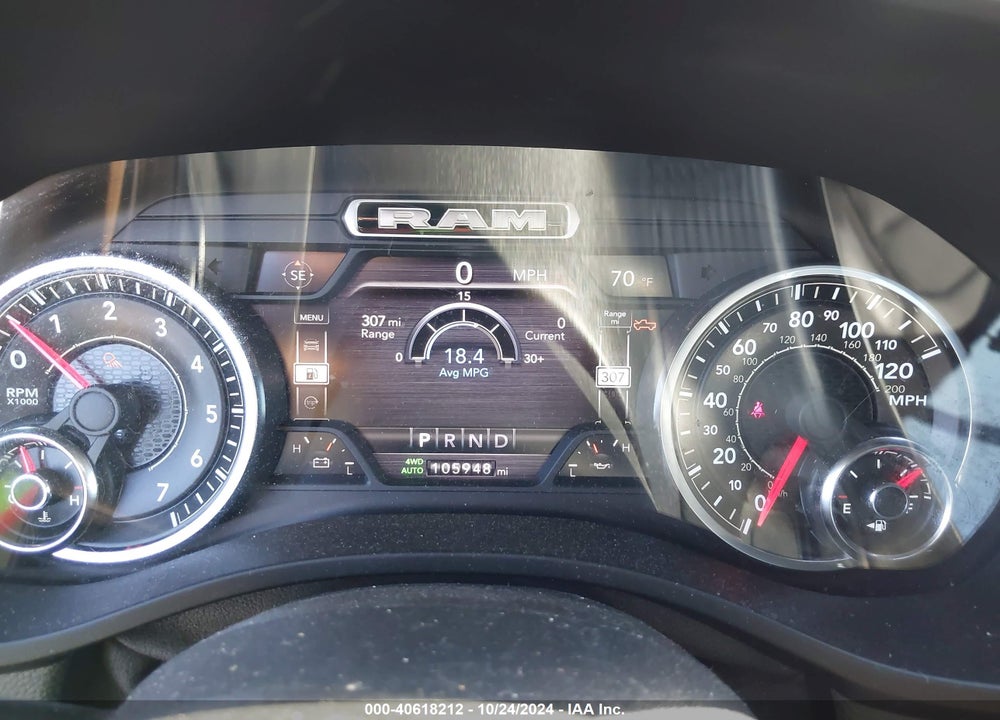 2020 RAM 1500 LAIE  4X4 5'7 BOX VIN: 1C6SRFJT4LN143302