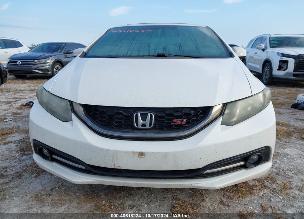 2015 HONDA CIVIC SI VIN: 2HGFB6E50FH710100