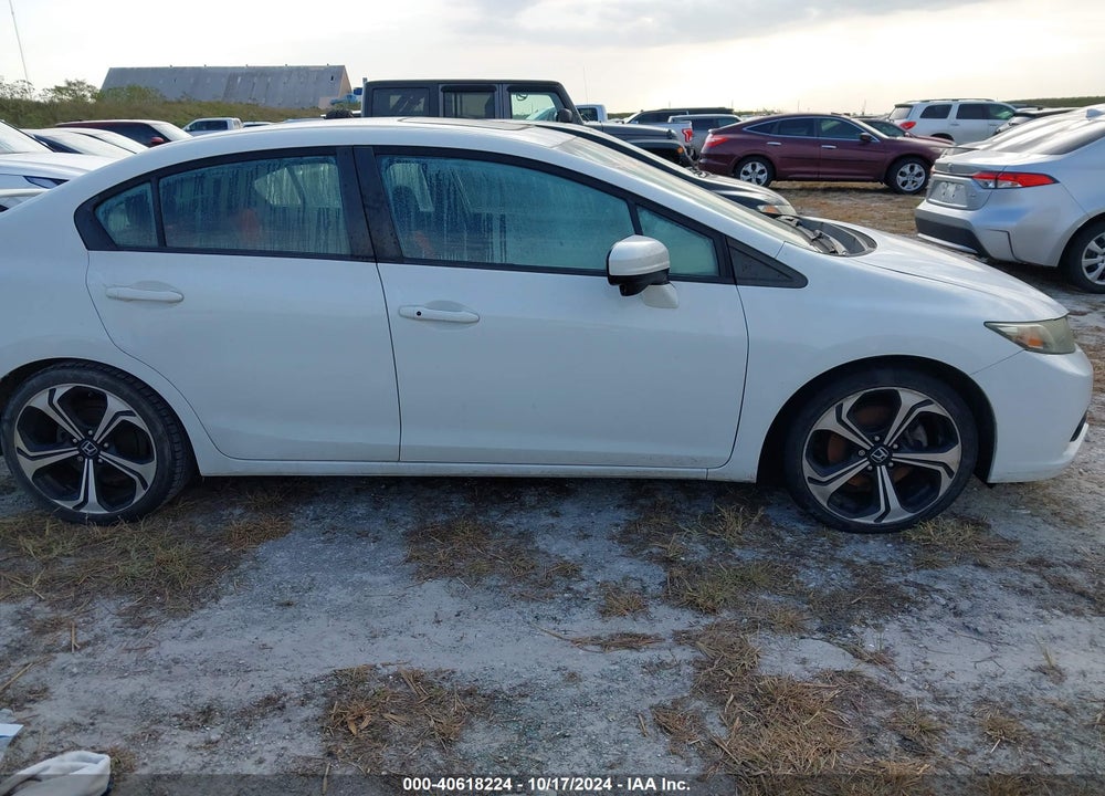 2015 HONDA CIVIC SI VIN: 2HGFB6E50FH710100