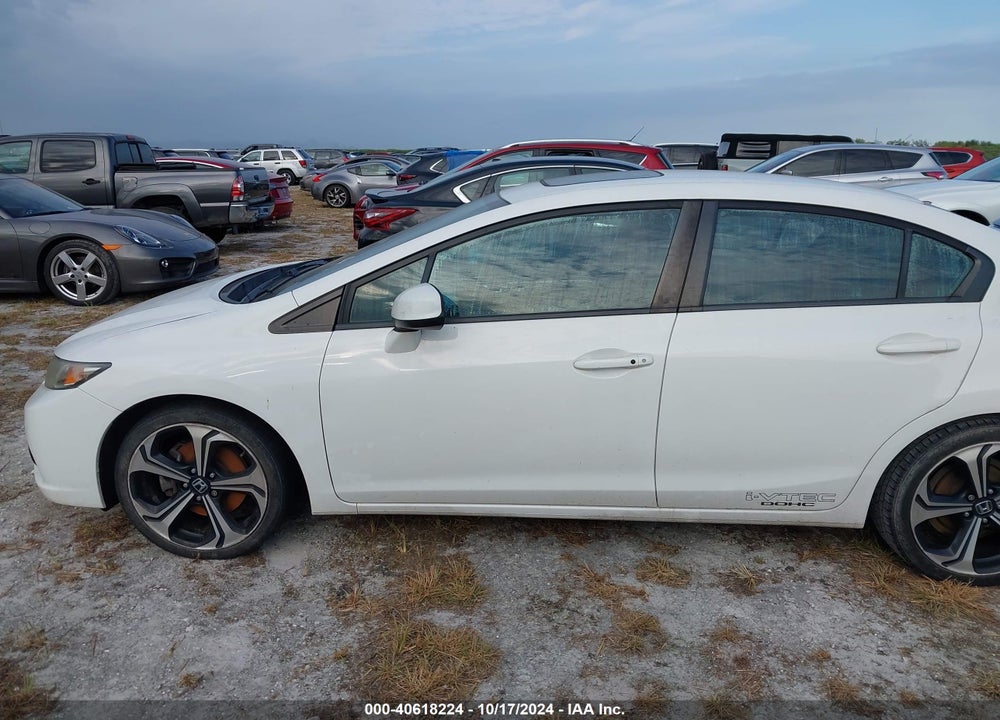 2015 HONDA CIVIC SI VIN: 2HGFB6E50FH710100