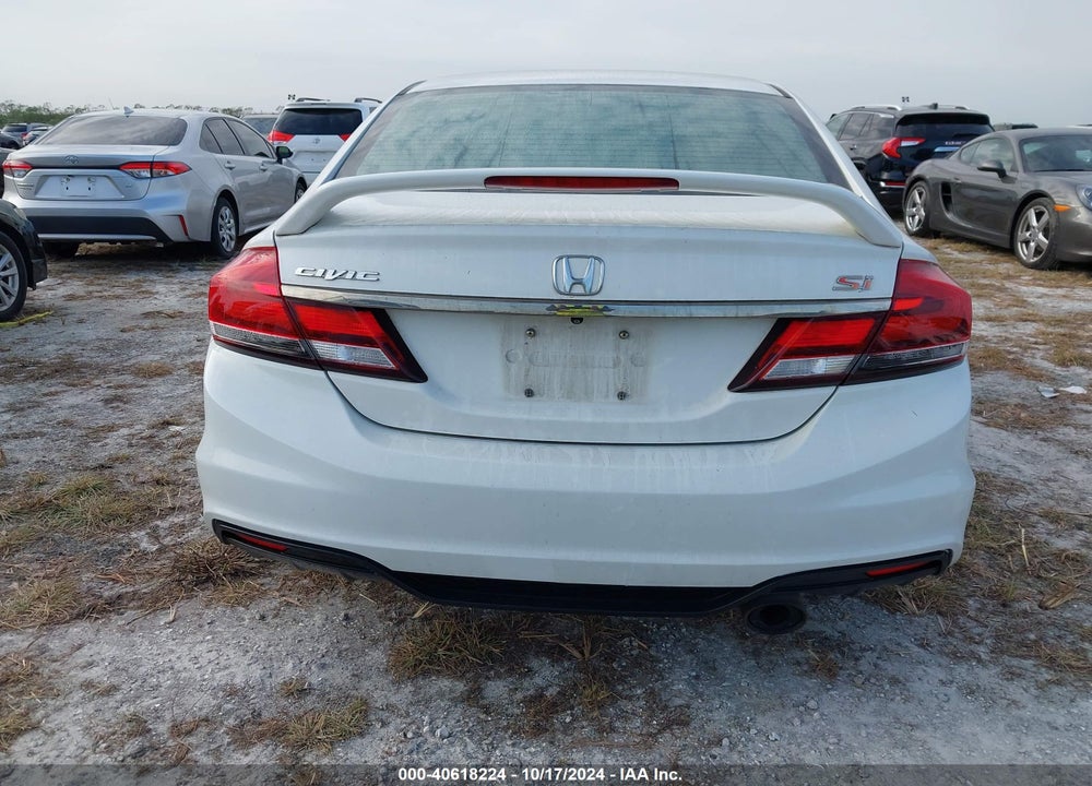 2015 HONDA CIVIC SI VIN: 2HGFB6E50FH710100