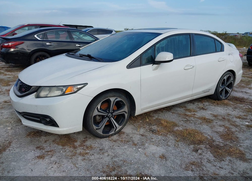 2015 HONDA CIVIC SI VIN: 2HGFB6E50FH710100