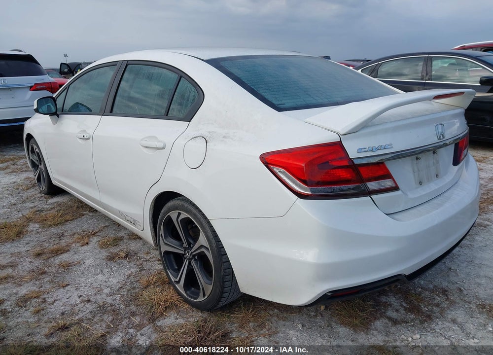 2015 HONDA CIVIC SI VIN: 2HGFB6E50FH710100