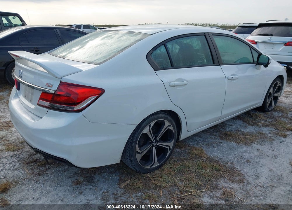 2015 HONDA CIVIC SI VIN: 2HGFB6E50FH710100