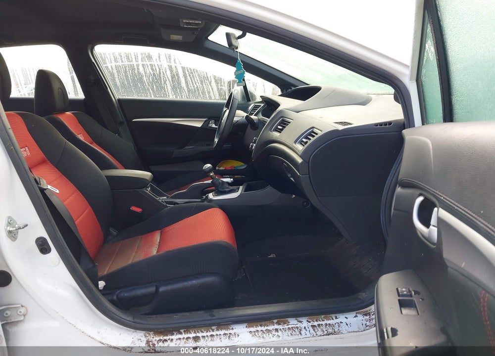 2015 HONDA CIVIC SI VIN: 2HGFB6E50FH710100