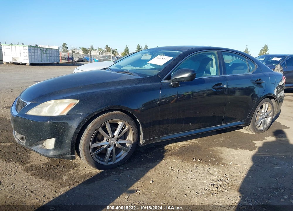 2008 LEXUS IS 250 VIN: JTHBK262682068907
