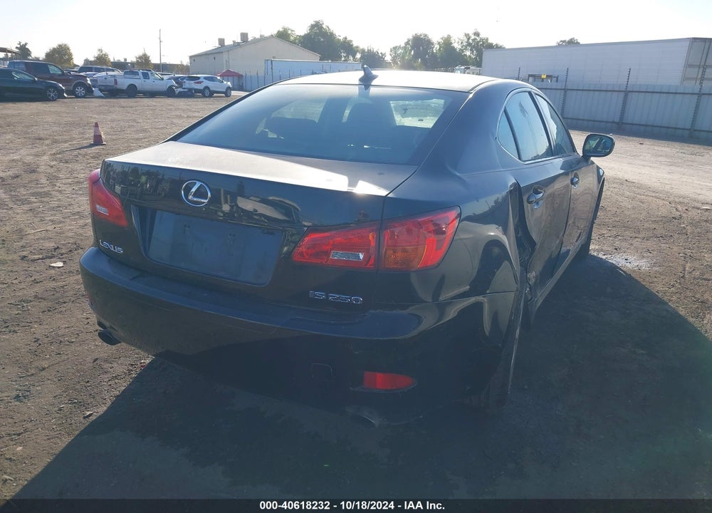 2008 LEXUS IS 250 VIN: JTHBK262682068907