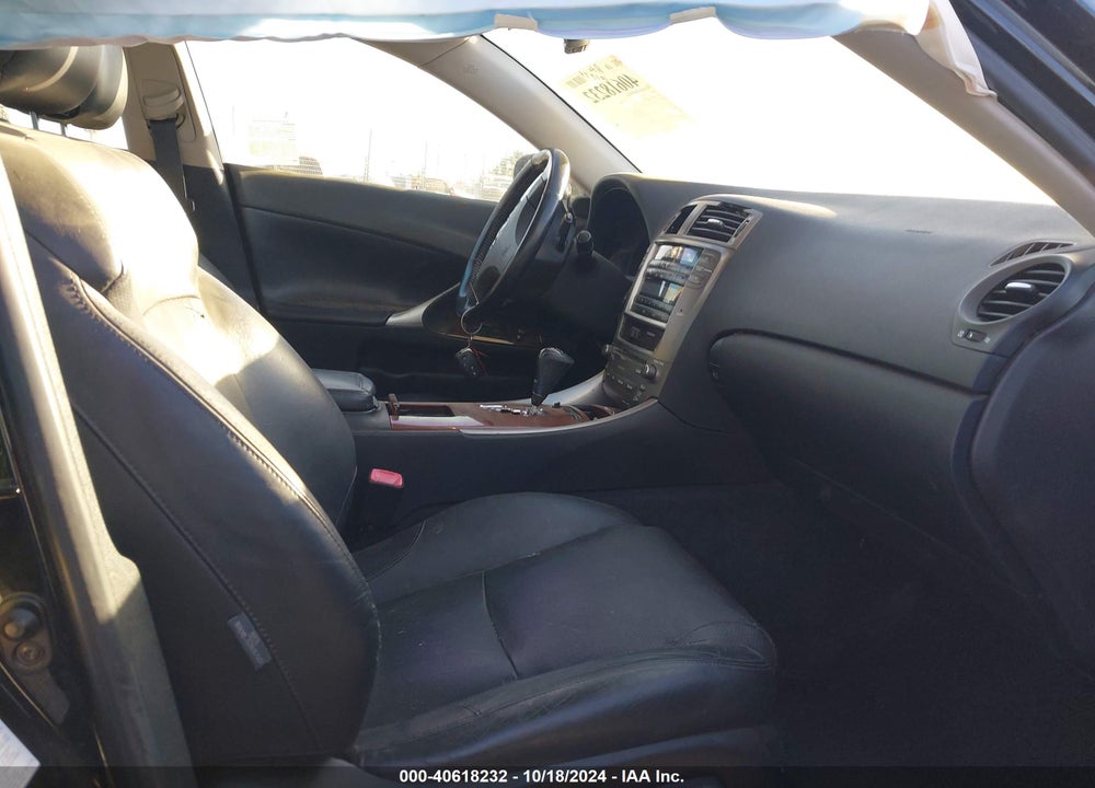 2008 LEXUS IS 250 VIN: JTHBK262682068907