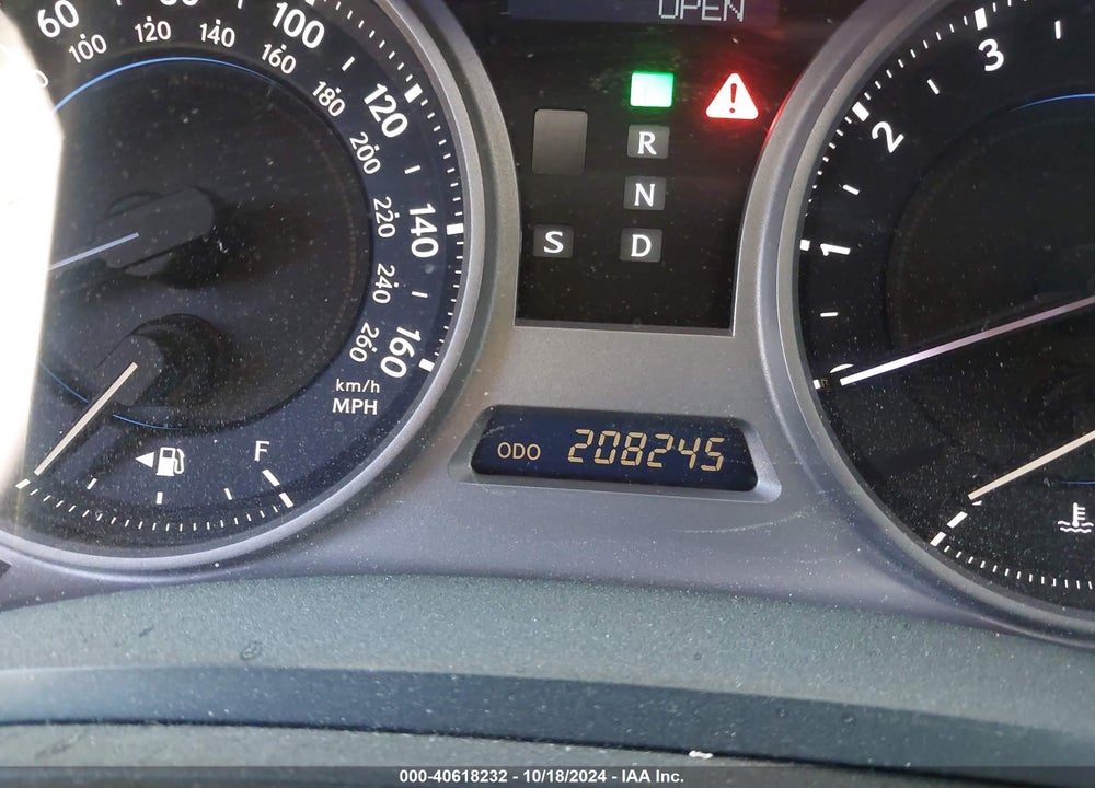 2008 LEXUS IS 250 VIN: JTHBK262682068907