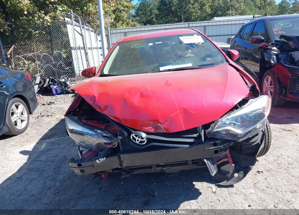2014 TOYOTA COROLLA LE VIN: 2T1BURHE1EC093822