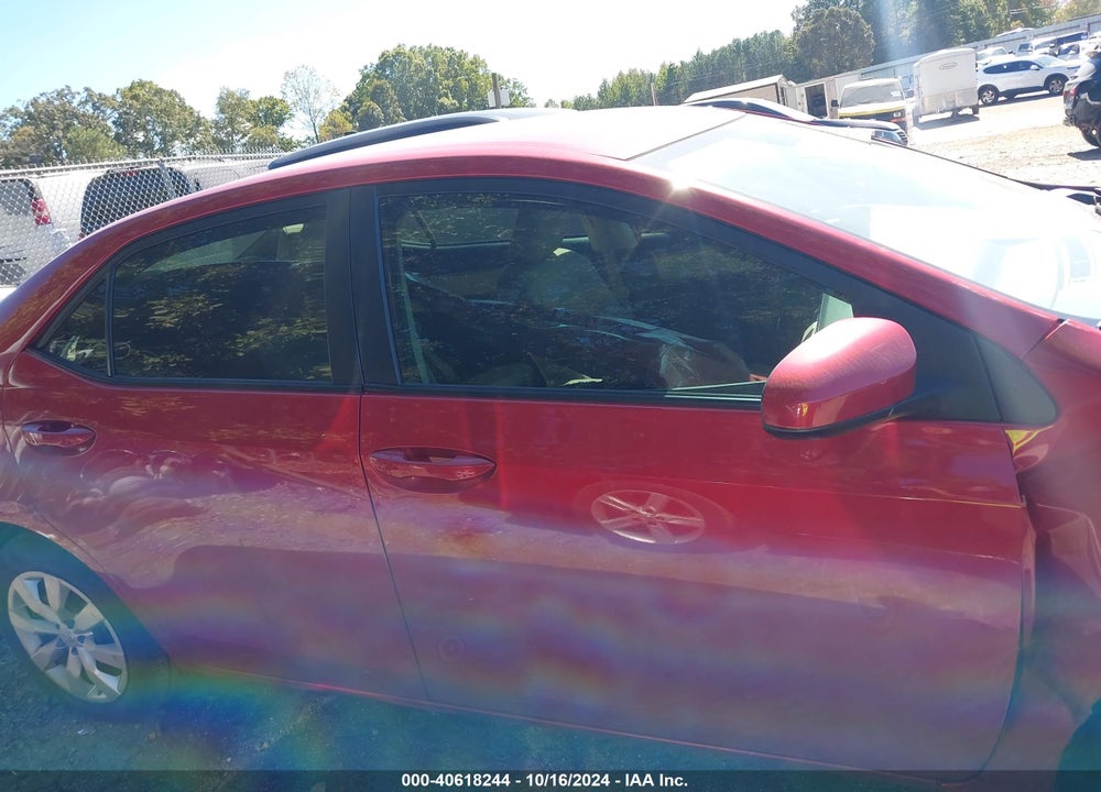2014 TOYOTA COROLLA LE VIN: 2T1BURHE1EC093822