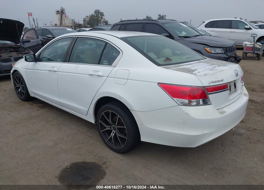 2012 HONDA ACCORD 2.4 LX VIN: 1HGCP2F37CA108900