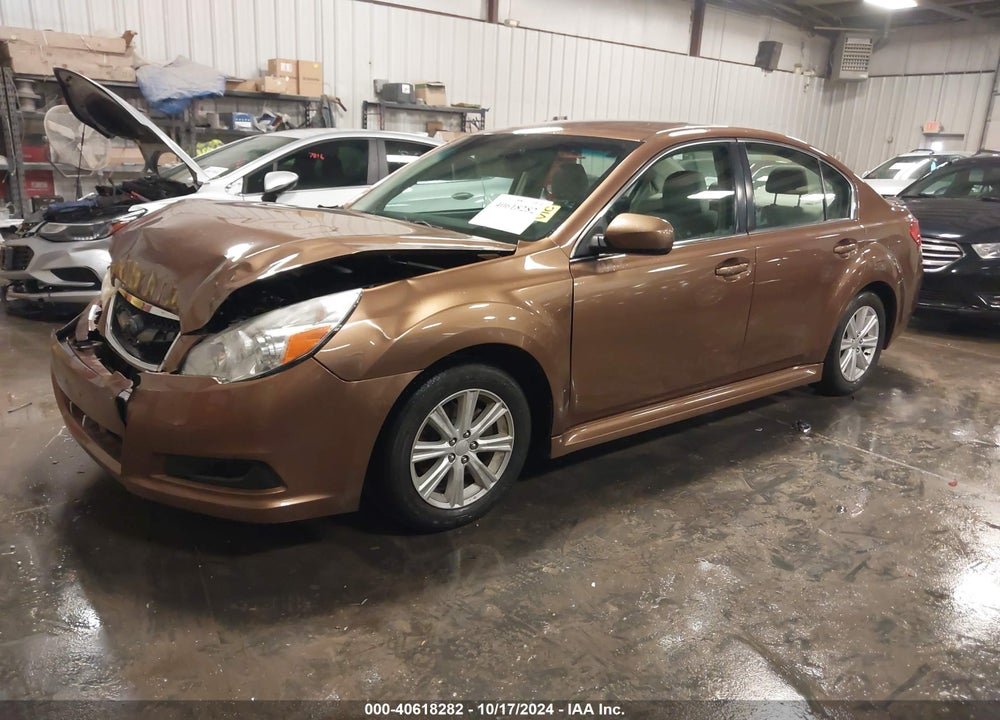 2011 SUBARU LEGACY 2.5I PREMIUM VIN: 4S3BMCC66B3232196