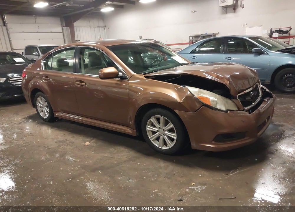 2011 SUBARU LEGACY 2.5I PREMIUM VIN: 4S3BMCC66B3232196