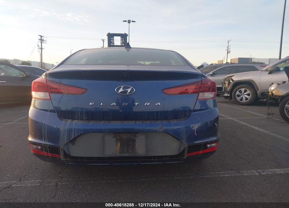 2020 HYUNDAI ELANTRA SEL VIN: 5NPD84LF9LH524739