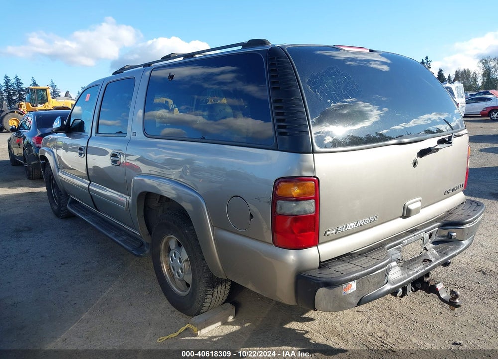 2000 CHEVROLET SUBURBAN 1500 LT VIN: 3GNFK16T2YG181208