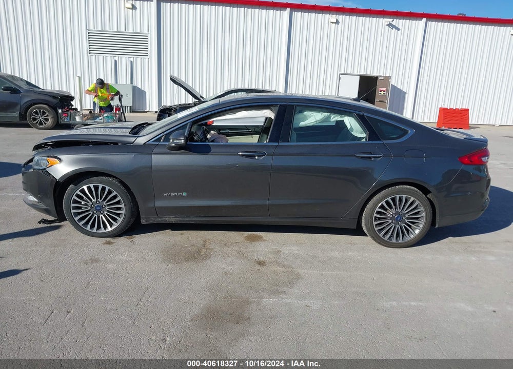 2018 FORD FUSION HYBRID TITANIUM VIN: 3FA6P0RU7JR269342