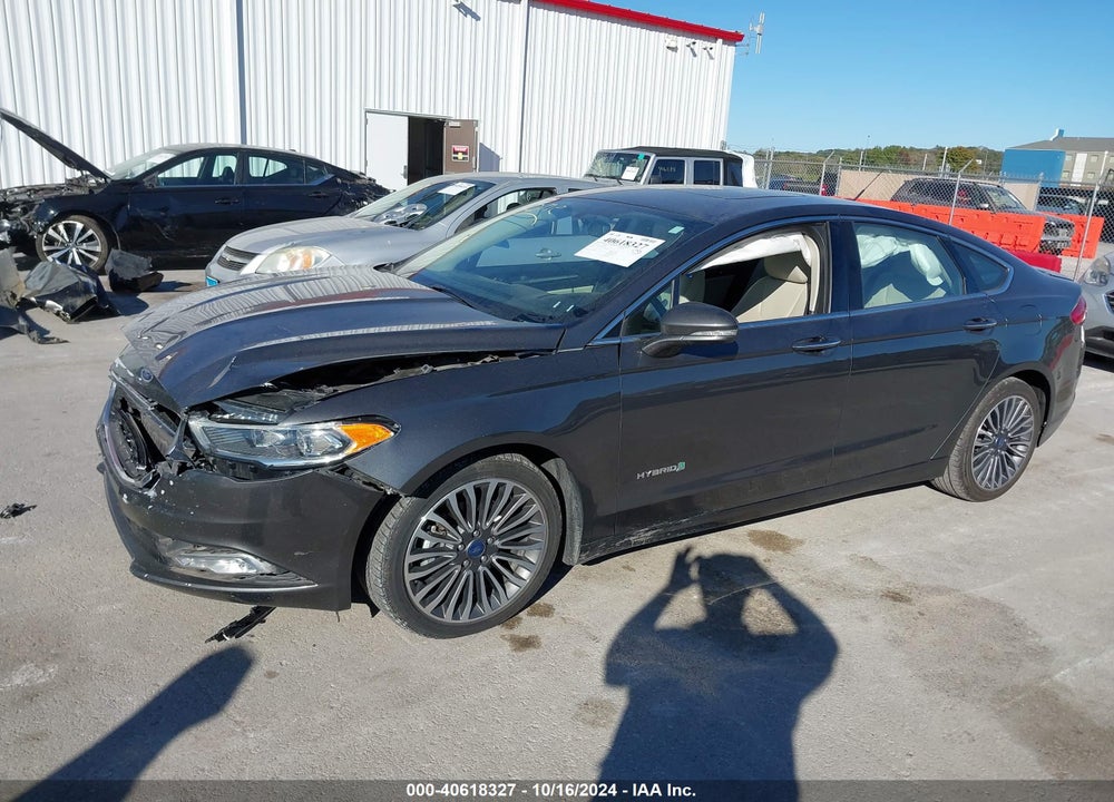 2018 FORD FUSION HYBRID TITANIUM VIN: 3FA6P0RU7JR269342