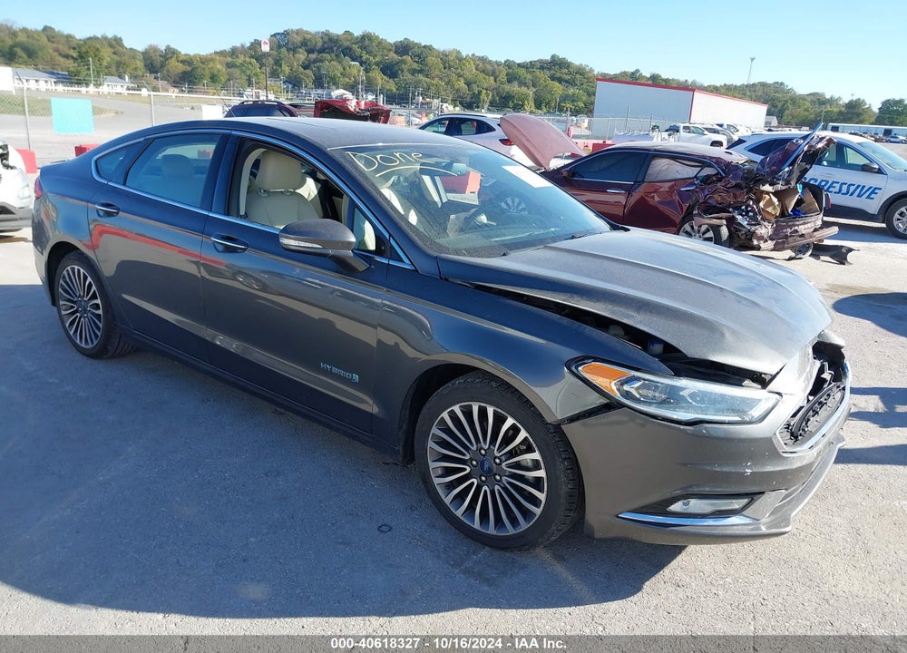 2018 FORD FUSION HYBRID TITANIUM VIN: 3FA6P0RU7JR269342