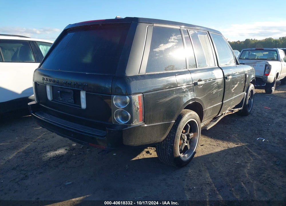 2006 LAND ROVER RANGE ROVER HSE VIN: SALME15466A222882