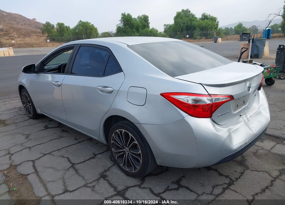 2016 TOYOTA COROLLA S PLUS VIN: 2T1BURHE8GC652835