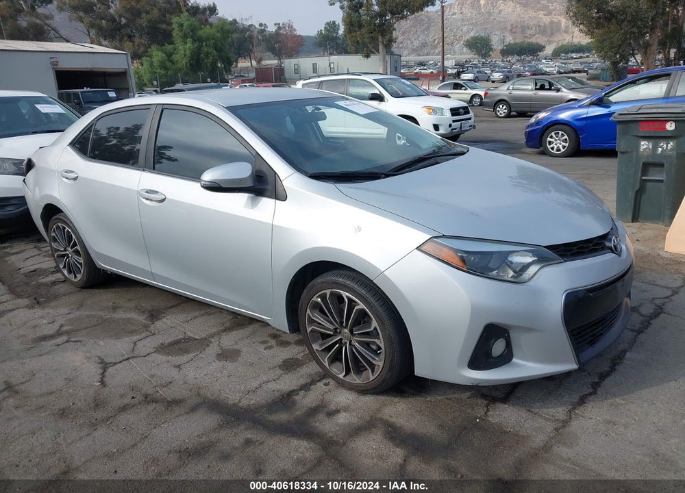 2016 TOYOTA COROLLA S PLUS VIN: 2T1BURHE8GC652835