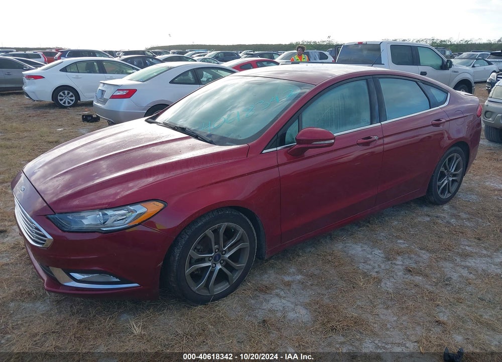 2017 FORD FUSION SE VIN: 3FA6P0HD9HR298689