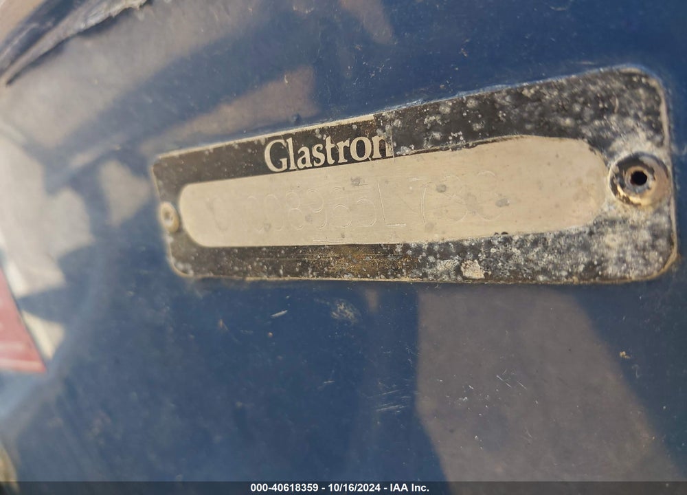 1988 UNKNOWN GLASTRON-CONRGENERIC VIN: CN0089651788