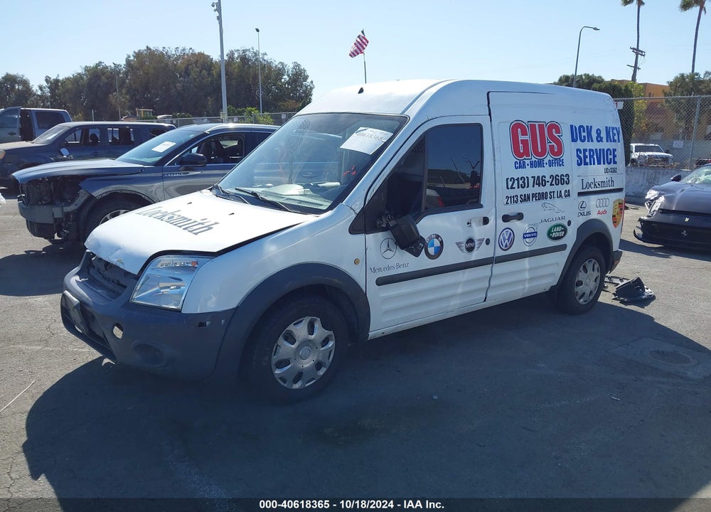 2011 FORD TRANSIT CONNECT XL VIN: NM0LS7AN2BT057275