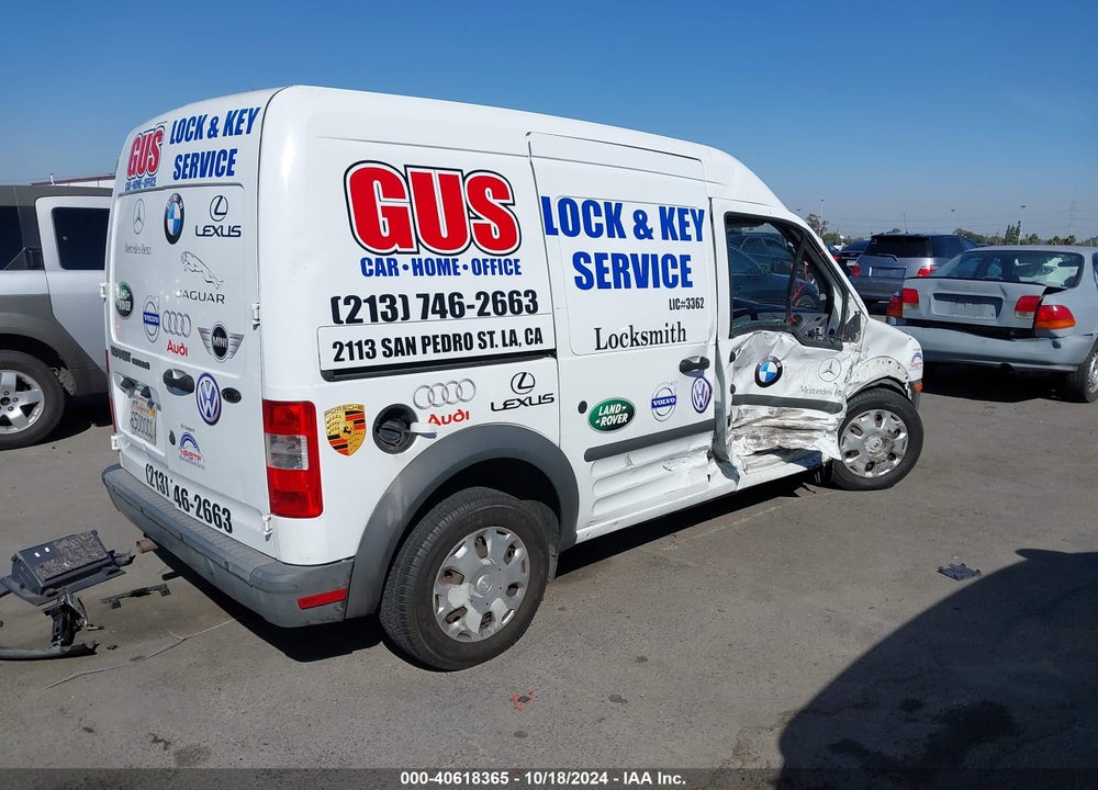 2011 FORD TRANSIT CONNECT XL VIN: NM0LS7AN2BT057275