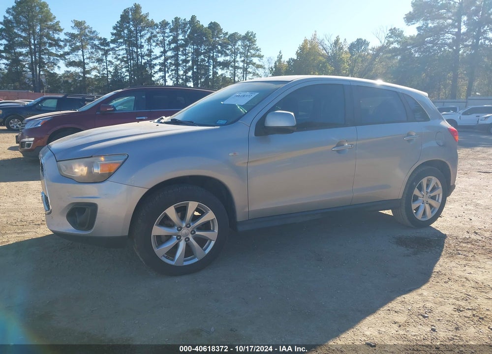 2015 MITSUBISHI OUTLANDER SPORT ES VIN: 4A4AP3AU6FE044270