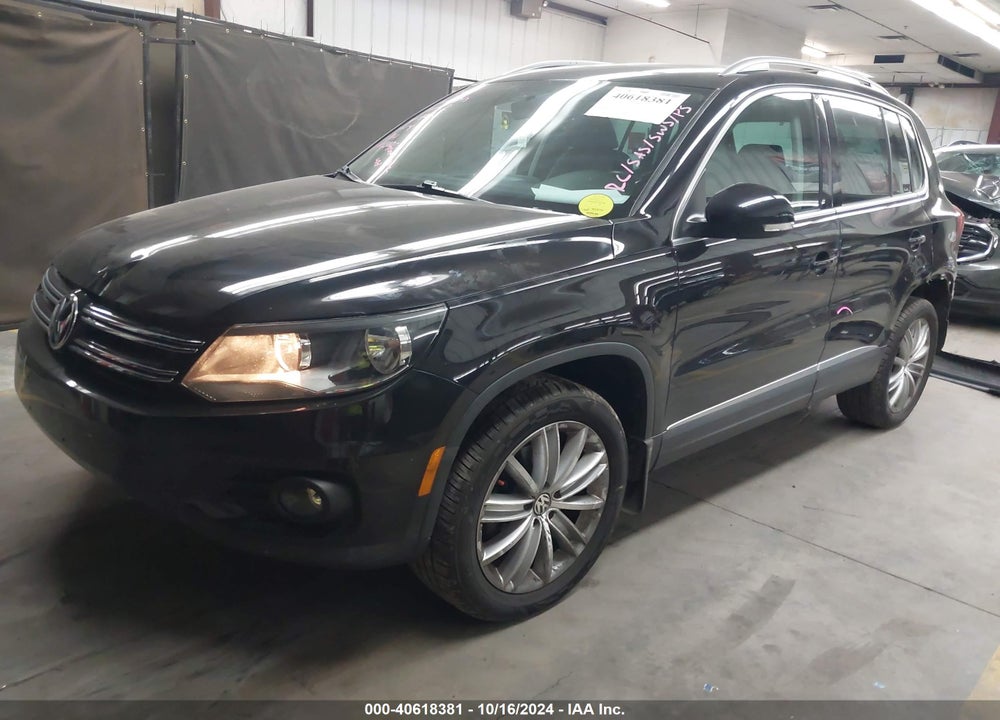 2014 VOLKSWAGEN TIGUAN SEL VIN: WVGBV3AX1EW565543