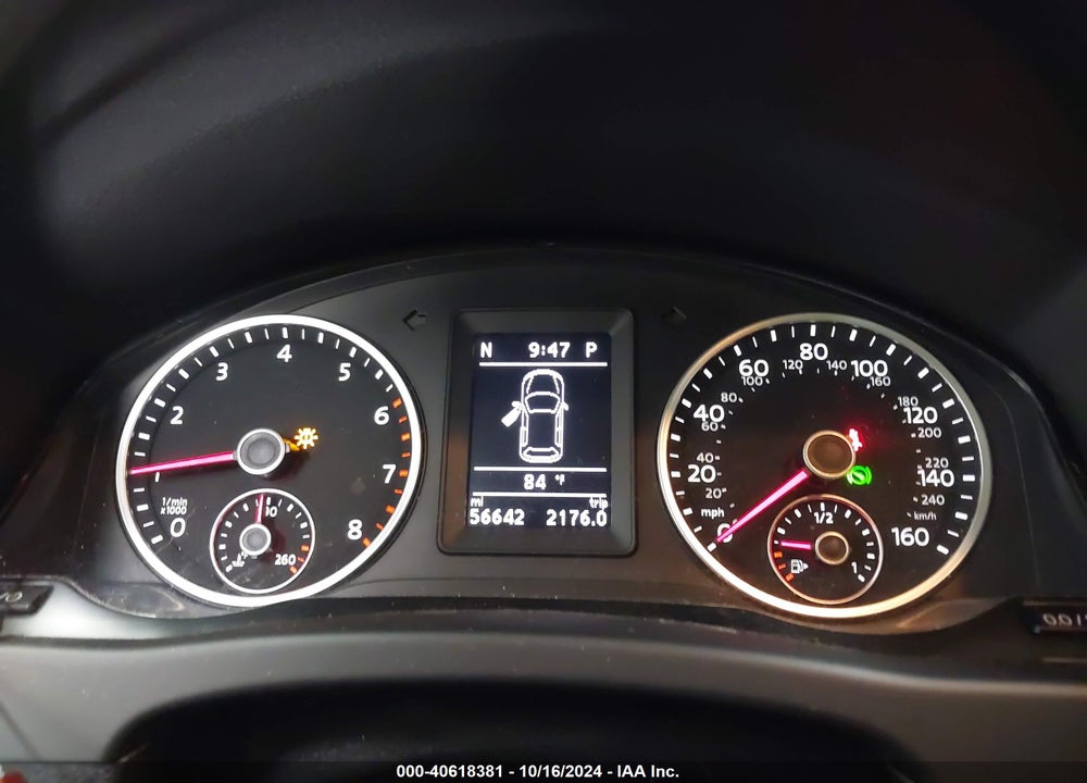2014 VOLKSWAGEN TIGUAN SEL VIN: WVGBV3AX1EW565543