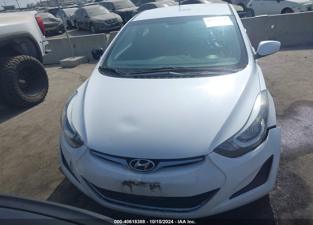 2016 HYUNDAI ELANTRA SE VIN: 5NPDH4AE8GH663339