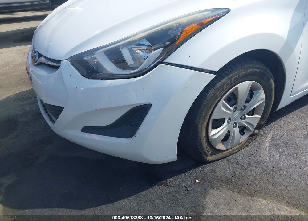 2016 HYUNDAI ELANTRA SE VIN: 5NPDH4AE8GH663339