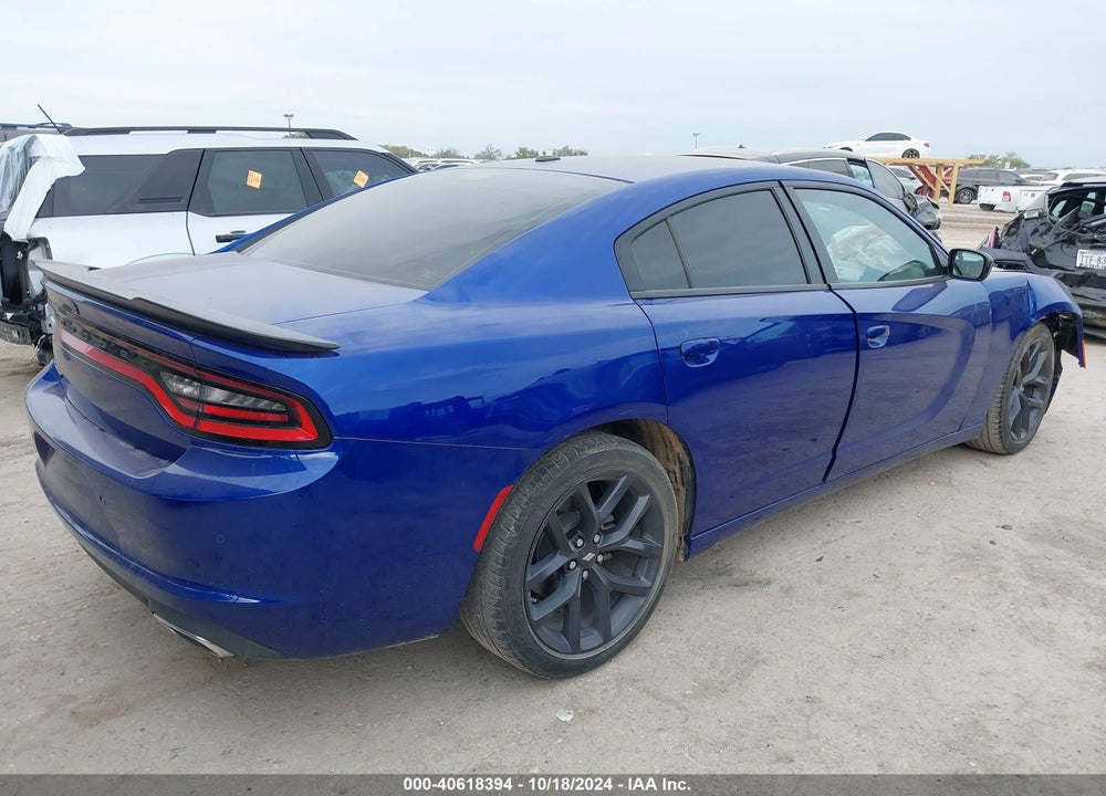 2022 DODGE CHARGER SXT RWD VIN: 2C3CDXBG3NH217585