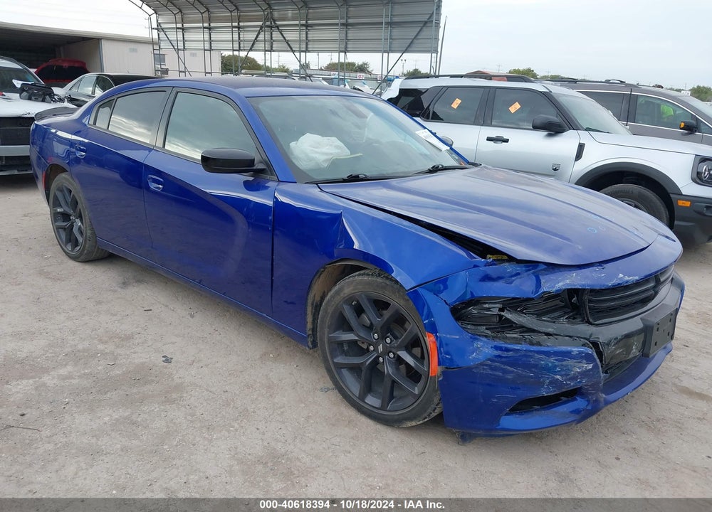 2022 DODGE CHARGER SXT RWD VIN: 2C3CDXBG3NH217585