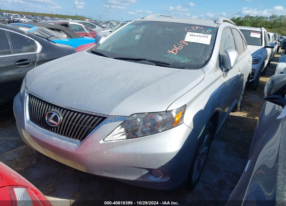 2012 LEXUS RX 350 VIN: 2T2ZK1BA5CC085792
