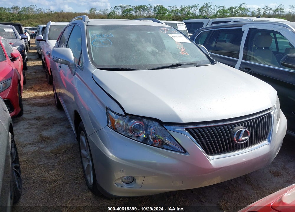 2012 LEXUS RX 350 VIN: 2T2ZK1BA5CC085792