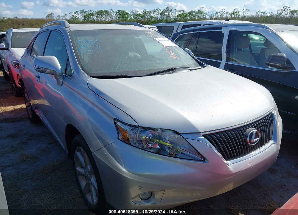 2012 LEXUS RX 350 VIN: 2T2ZK1BA5CC085792