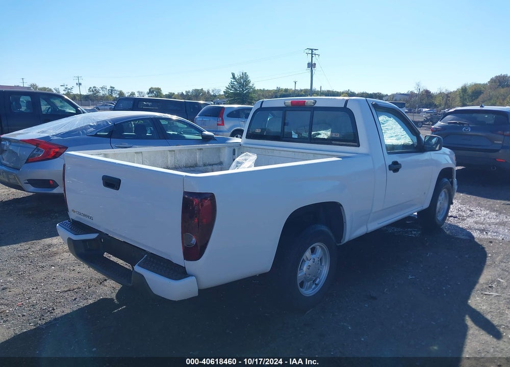 2006 CHEVROLET COLORADO LS VIN: 1GCCS148468114316
