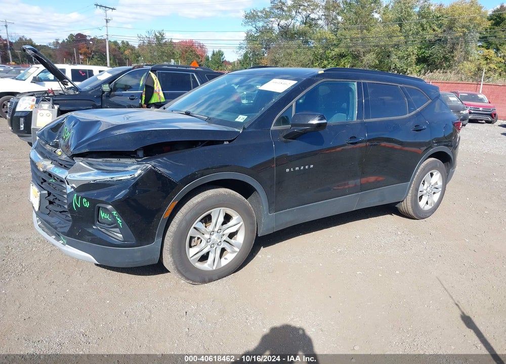 2020 CHEVROLET BLAZER VIN: 3GNKBBRA0LS634391